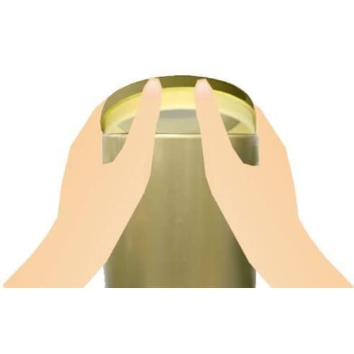 Takada Coffee Shop Made In Japan Coffee & Tea Canister, 200-250g, Moisture-Proof Steel Can with Gasket, Matte Black