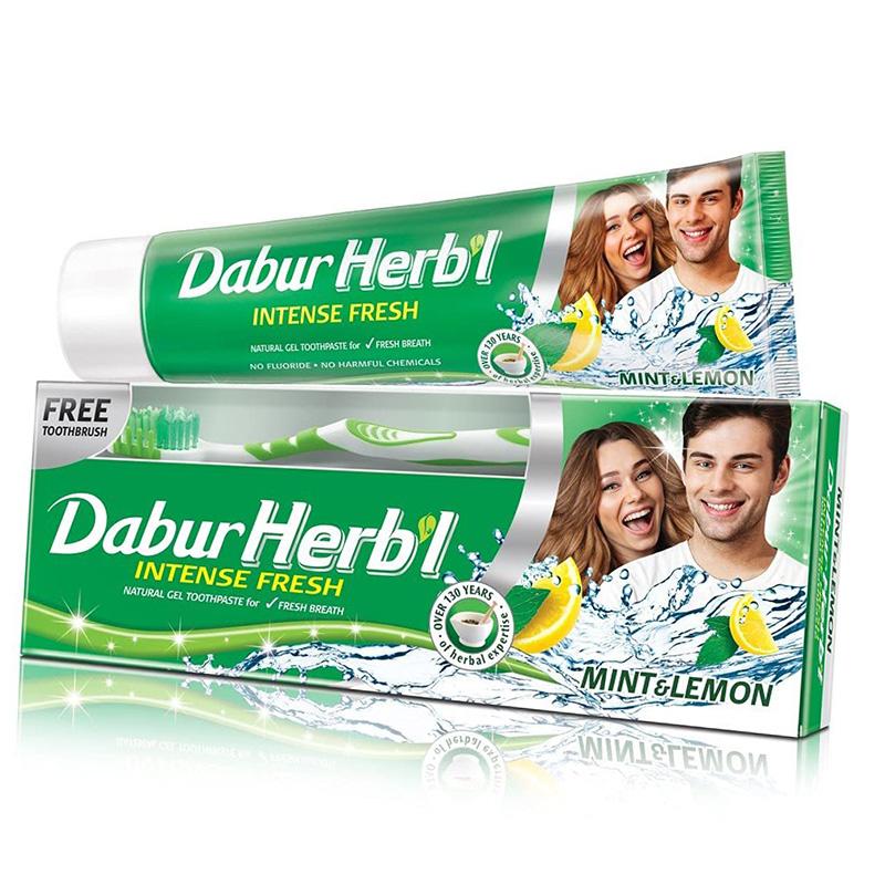 

Гель для зубів з лимоном та м ятою, Herb l Mint Lemon, Dabur (43634035) 150g