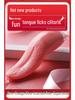 Realistic Clitoral Licking & Warming Vibrator: G-Spot Orgasming Adult Toy for Women