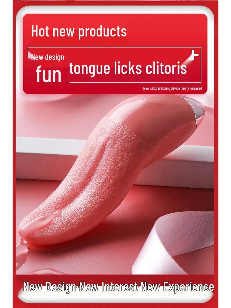 Realistic Clitoral Licking & Warming Vibrator: G-Spot Orgasming Adult Toy for Women
