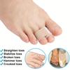 5/10/20 Pcs Hammer Toe Straightener Toe Splints Cushions Bandages For Correcting Crooked & Overlapping Toes Protector, Foot Care Tool
