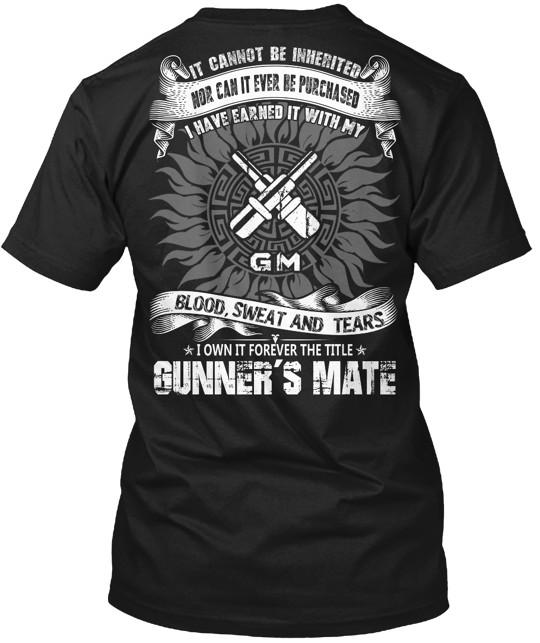 GUNNER S MATE T-Shirt Made in the USA Size S to 5XL Unisex T-Shirt S