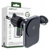 Acefast D18 Car Mount with Magsafe / Qi Wireless Charger + USB-A To USB-C Cable - Black