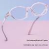 Children's Ultralight Transparent Eyeglass Frame with Soft Nose Pads for Boys & Girls (Model 89213ET)