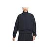 Dri-Fit 24.7 Perfect Stretch Oversize Breathable Zip Long Sleeve Jacket Women Jacket Black Dark-Smoke-Grey HJ0964-010