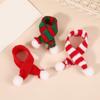3 Colors Christmas Decorative Ribbons Christmas Ribbon Braid Wool Knit Ribbon for Gift Wrapping Christmas Decoration
