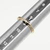 TIFFANY&Co. forever classic band Ring K18 yellow gold/diamond #4.9(US Size) 2.55g Women Used
