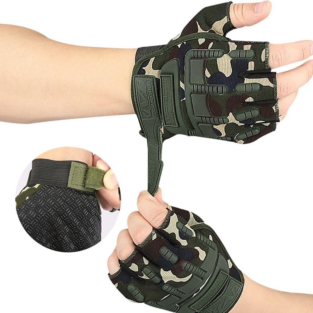 

Outdoor Half Finger Gloves Durable Tactical Gloves Accessories Fingerless Gloves