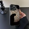 Luxury Castle Black Cat Phone Case for  Mi 14T 14 13 12 12T 11 Lite Poco X6 F6 F5 X5 M6 Pro 4G 5G Shockproof Laser Cover