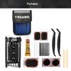 Bicycle Repair Tool Kit, Tire Repair Pump and Wrench Set, Mountain Bike Tool Set