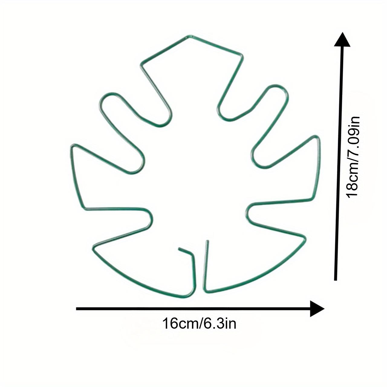 

Поддержка стеблей растений - прочный фиксирующий стабилизатор, специально разработанный для вьющихся растений, очень подходит для поддержки растений для стимулирования здорового роста 7.09*6.3in зелёный