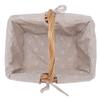 Picnic Basket Detachable Lining Vintage Spacious Capacity Hand Woven Basket for Camping Vegetable Picking