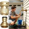 Female/MaleThread Garden Hose Connector 3/4 Inch Thread Tap Connector  Outdoor Lawn