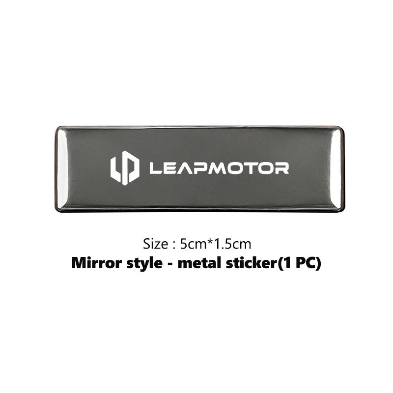 

Car Body Sticker Aluminum Alloy Emblem Decoration Auto Stickers For Leapmotor 2022 2023 2021 T03 S01 C16 C11 C01 C10