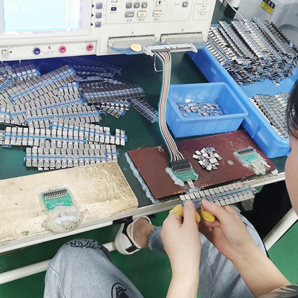 Waterproof TYPE C 2Pin Female USB C Socket 2P Computer Charging Port Waterproof Female Plug