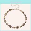 Vintage Metal Waist Chain For Women With Carved Antique Buckle For Summer Fashion