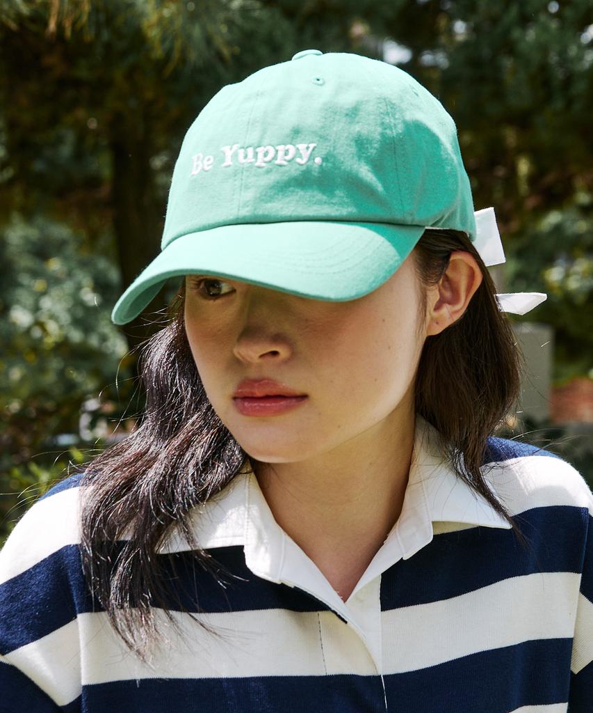 YUPPE Y Ribbon Ball Cap_Green