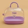 Small Pet Carriers Box with Water Bottle Pet Outdoor Travel Cage Transportation Carry Box Travel Carriers for Small Animal