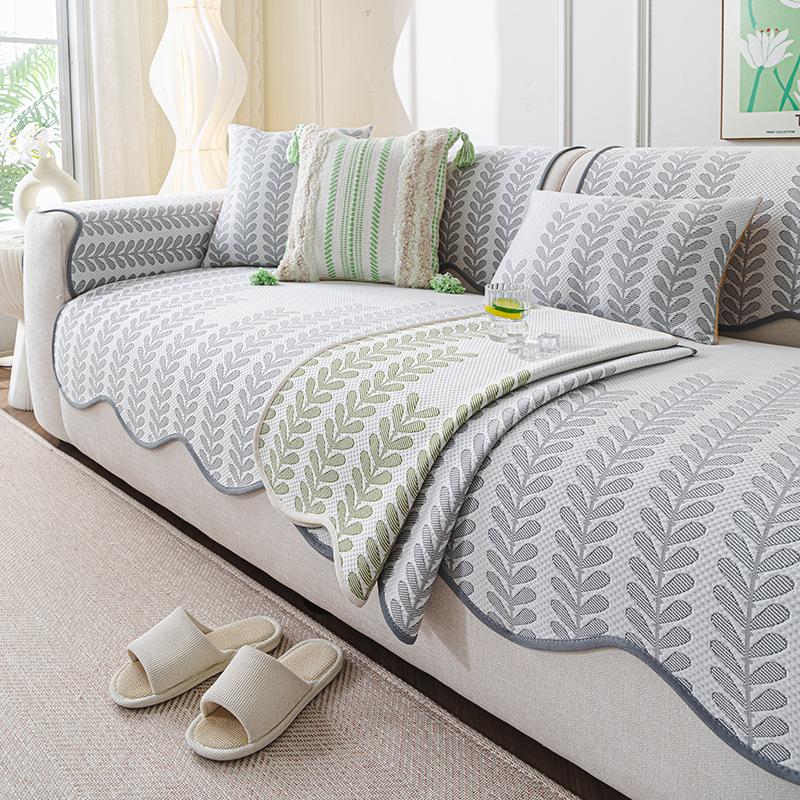 Simple Special-Shaped Sofa Cushion Summer Cool Sofa Cushion One-Piece Combination Sofa Cushion  New Sofa Seat Cushion