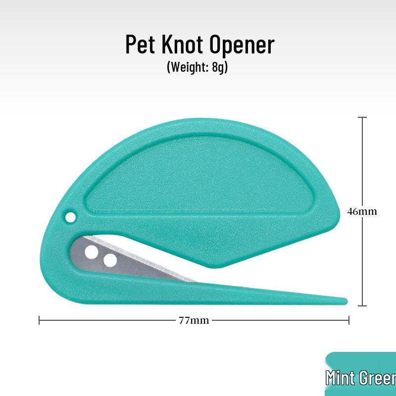 Compact Multi-Functional Plastic Mini Cutter: Envelope & Knot Opener, Paper, Box, Rope, Rubber Band Cutter, and Wire Stripper