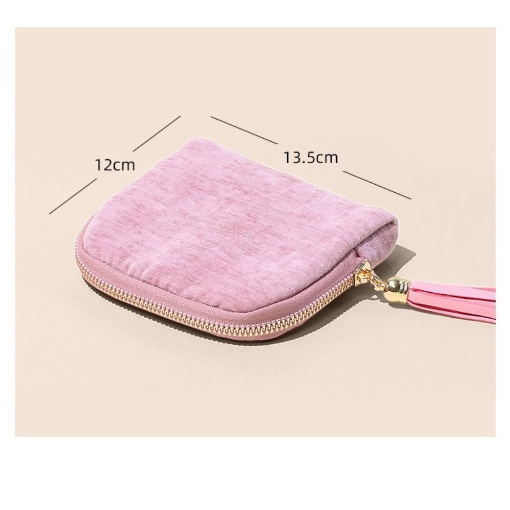 Flannel Jewelry Organizer Mini Jewelry Storage Pouch  for Rings, Bracelets, & Bangles