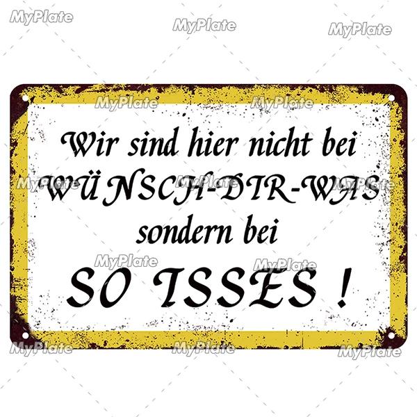 [MaPalte] Vintage German Achtung Sign Metal Sign Tin Sign Decoration Plaque Home Wall Door Decor Bar Sign Home Plate Poster