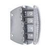 Professional 5 Strings Bass Guitar Bridge Metal Bass Electric Guitar Bridge Guitar Parts Accessories Chrome with Screws
