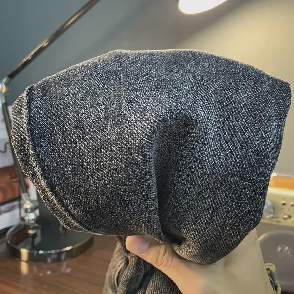 Men's Spring/Fall Trendy Brand Stretch Jeans - Loose Fit Skinny Trousers