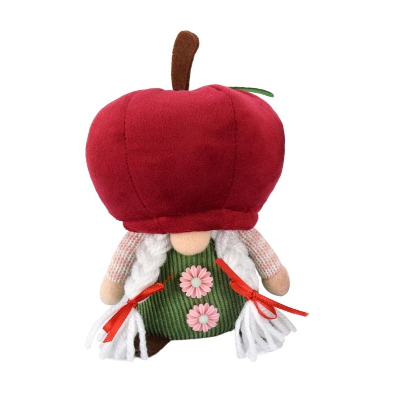 Handmade Plushes RedApple Gnome Ornaments Party Decorations Ornaments Supplies for Bedroom Dormitory Decorations