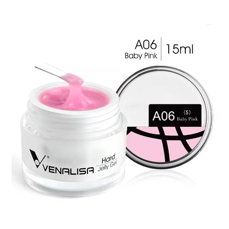 Venalisa 15ml Jelly Builder Nude Color UV Construction Gel Tips Extension Camouflage Soak Off Fast Building Gel