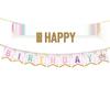 Unicorn Kids Birthday Party Disposable Tableware Set