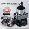 XB2-BD21 BD25 BD33 Two/Three-Speed Selector Switch, Short/Long Handle, 22mm