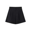 Ice Silk Shorts Women's New Summer Thin Loose High Waist Thin Versatile Suit Five-point Pants