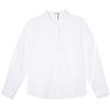 Betu Women's 2025 Autumn Long-Sleeve Lace Trim Shirt