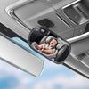 Baby Car Mirror 360° Adjustable Rear View Mirror Adhesive Mount Automotive Rearview Baby Observation Mirror for Kids Observing