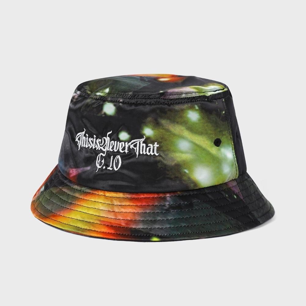 Это Никогда То Пламя Сатиновый Ведро Шляпа Черный OS