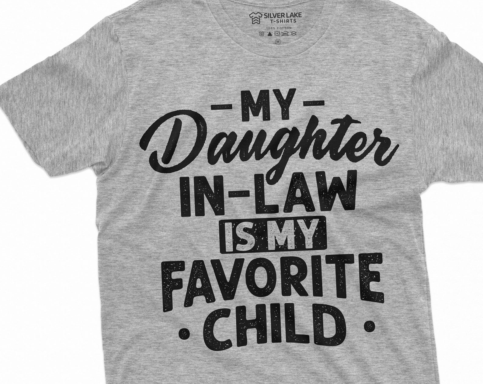 Men s Fathers day Daughter in Law T-shirt Dad gifts Father Daddy Funny Father-in-Law gift Tee shirt Daughter Father humorous gifts L