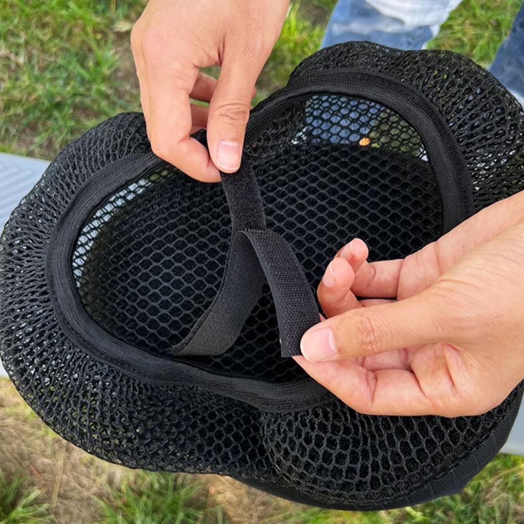 Bike Seat Cover Front And Rear Breathable Mesh Bicycle Saddle Seat Cushion Cover Anti Slip for Outdoor Cycling