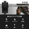 Sakurawing Cosplay Anime Backpack Belt Waist Pouch Pouch Patch Fabric Military Case Airsoft Dump Pouch Black