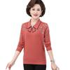 Middle-aged mother spring clothes small bottom top the elderly grandmother women's clothes spring and autumn clothes