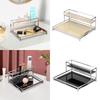 Double-layer Storage Tray 2-layer Storage Shelf Acrylic Storage Rack