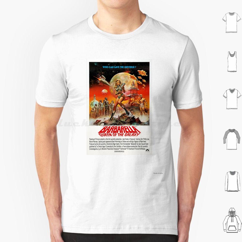 Barbarella  Queen Of The Galaxy T Shirt Men Women Kids 6xl Barbarella Camp Sci Fi Retro Cinema Movie Film Classic Colourful
