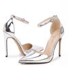High Heels Pumps Fashion Red Black Heel D'Orsay Women Sandal Large Size 45 48 Spring Summer Office Party Shoes Female Hey Si Mey