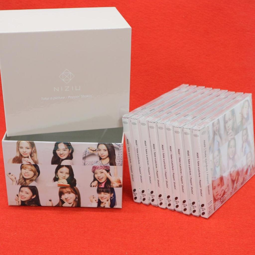 [USED] NiziU Take a picture WithU 9-CD set