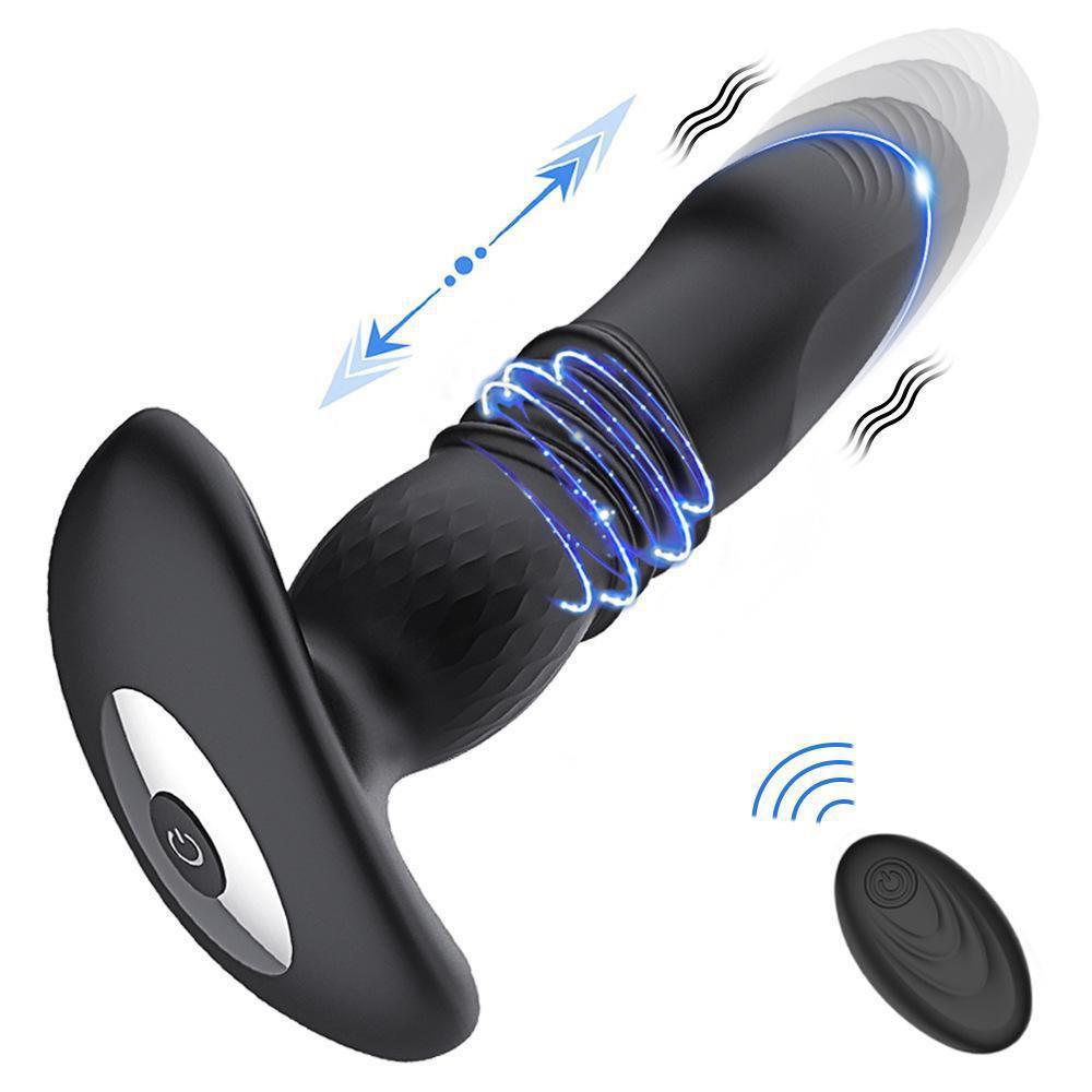 APP-Controlled Dual Ring Prostate Massager & Cock Ring