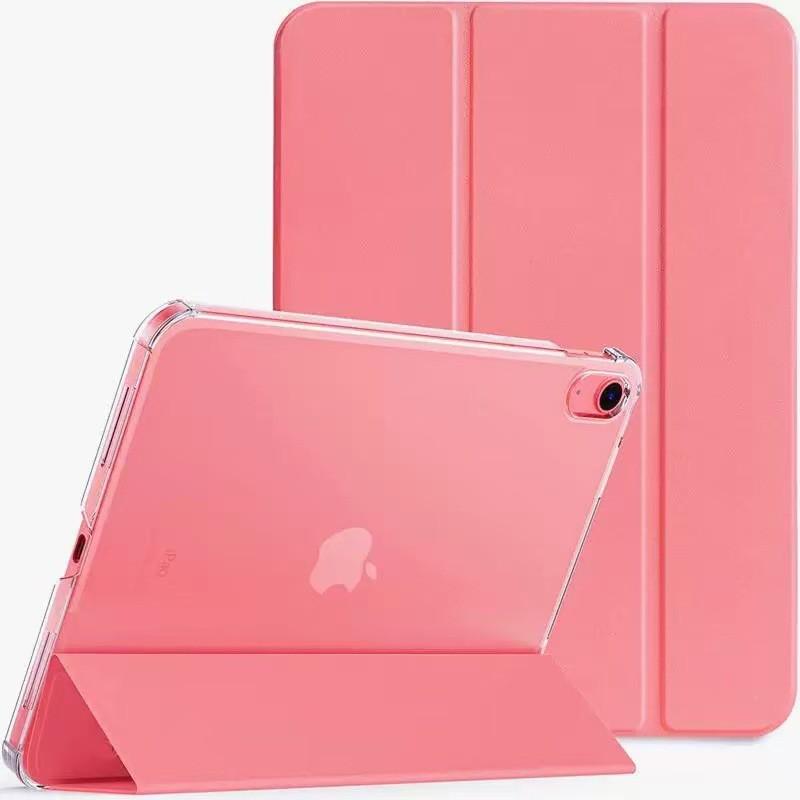 IPad Air 10.9 Inch Case 10th Gen 11 Transparent Frosted PC Hard Shell 3-Fold Stand Cover