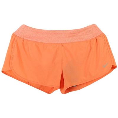 Quick-Dry Reflective Sports Shorts Women Shorts Orange 645449-680