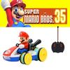 Mario Remote Control Car Cool Stunt Vehicle With Lights And Music Super Mario Kart Toy Plastic)