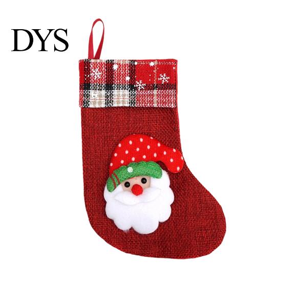 Snowman Party Supplies Christmas Stocking Pendant with Hanging Rope, Lightweight Santa/Snowman/Elk Fillers Decoration, Decorative Decor for