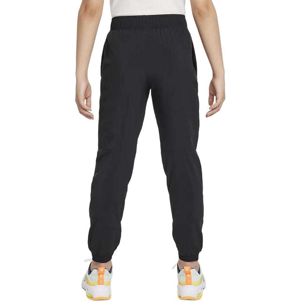 Nike Kids  Knitted Sports Pants Quick-Dry Comfortable Patchwork Casual Kids Bottoms Black HM4641010